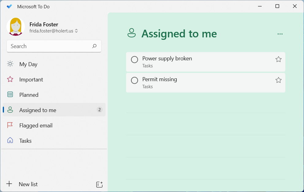 Microsoft Project for the web Microsoft To Do Integration Microsoft Project for the web Microsoft To Do Integration